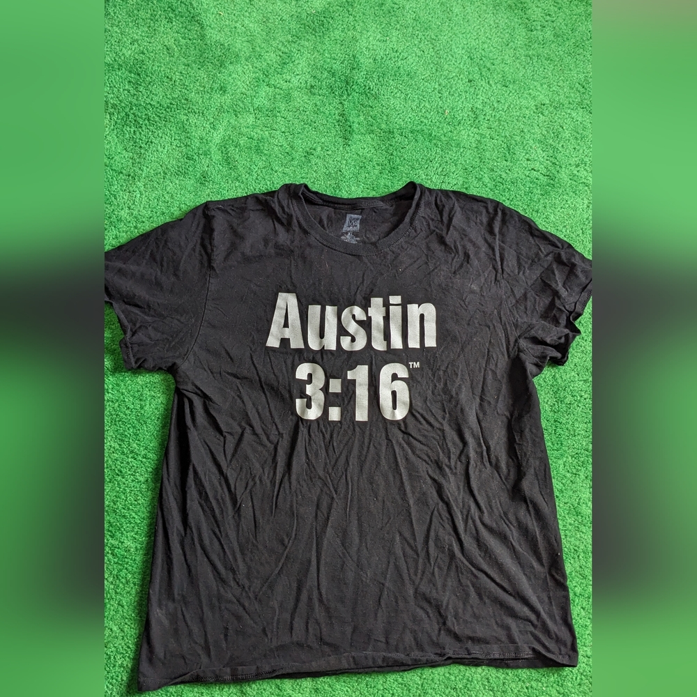 Vtg 90s stone cold Steve Austin T-shirt XL WWE WWF